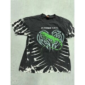 Vintage Hot Eagle Lizard Graphic T Shirt Size XL